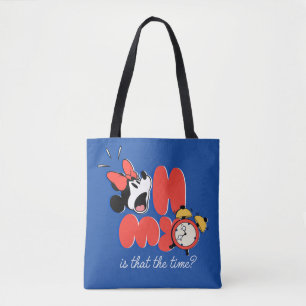 Minnie Mouse Oh My Is That the Time Tote Bag