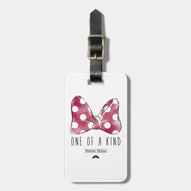 Minnie Mouse | One Of A Kind Luggage Tag (Front Vertical)