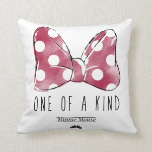 Minnie Mouse   One Of A Kind Throw Pillow