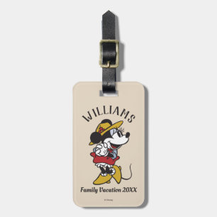 Minnie Mouse Outdoor Minnie Luggage Tag