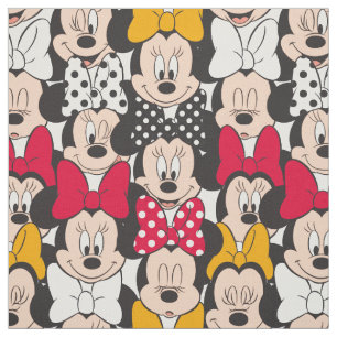 Minnie Mouse   Pattern Fabric