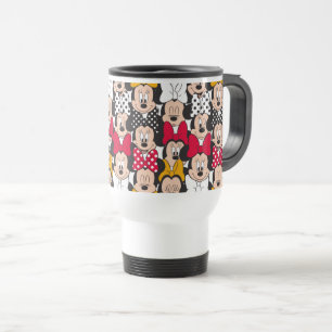 Minnie Mouse   Pattern Travel Mug