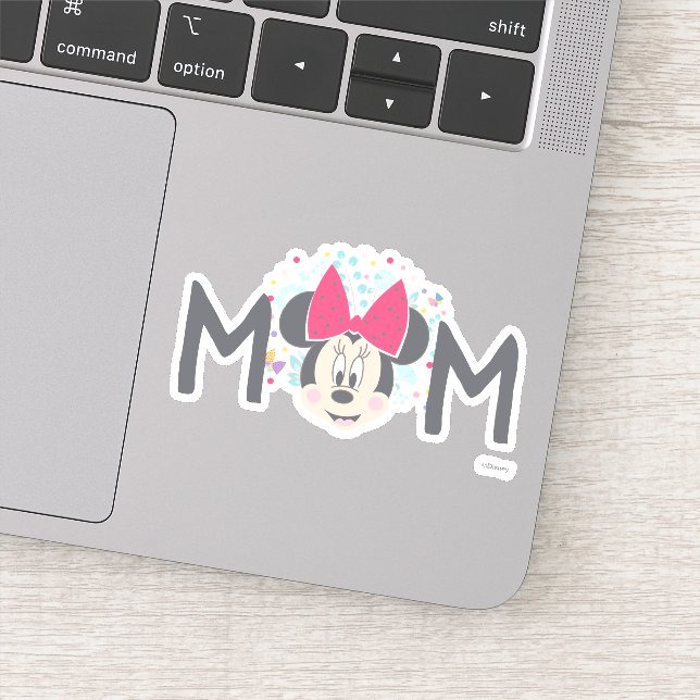 Minnie Mouse Peeking - Happy Mother's Day (Detail)