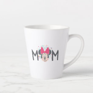 Minnie Mouse Peeking - Happy Mother's Day Latte Mug