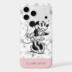 Minnie Mouse   Pink Marble - Add Your Name