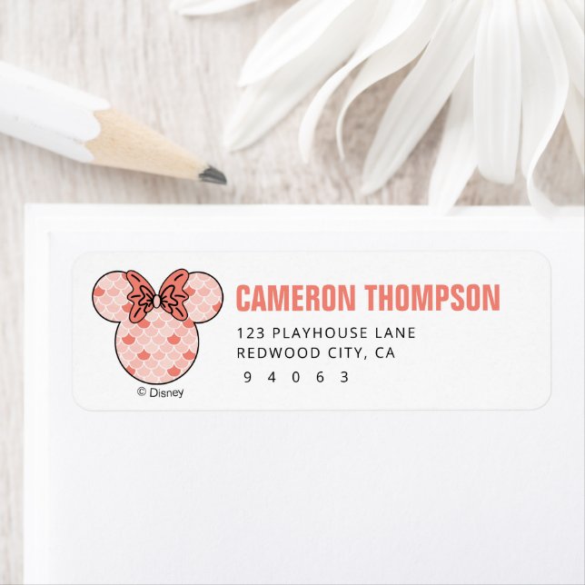 Minnie Mouse | Pink Mermaid Birthday (Insitu)