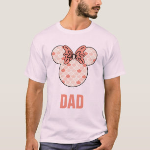 Minnie Mouse   Pink Mermaid Birthday T-Shirt