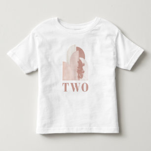 Minnie Mouse Pink Mermaid Birthday Toddler T-shirt