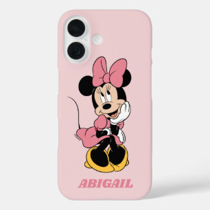 Minnie Mouse   Posing in Pink iPhone 16 Case