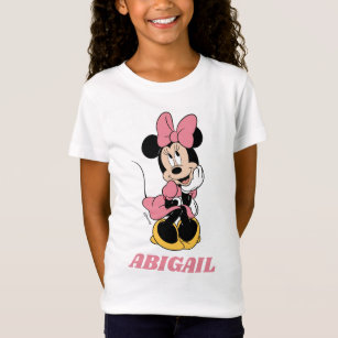 Minnie Mouse   Posing in Pink T-Shirt