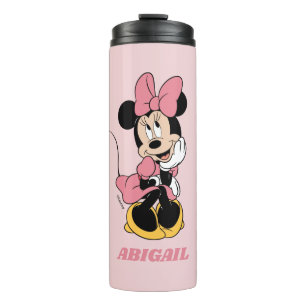 Minnie Mouse   Posing in Pink Thermal Tumbler