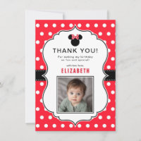 Minnie Mouse | Red & White Polka Dot Birthday