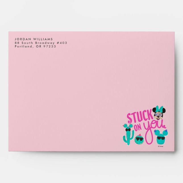 Minnie Mouse | Stuck on You Envelope (Front)