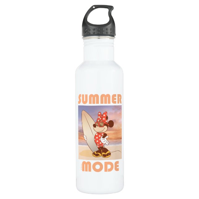 Minnie Mouse | Summer Mode 710 Ml Water Bottle (Front)