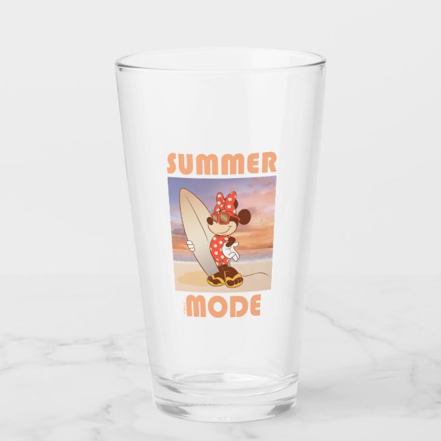 Minnie Mouse | Summer Mode Glass (Front)