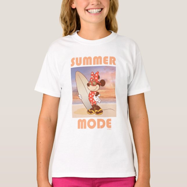 Minnie Mouse | Summer Mode T-Shirt (Front)