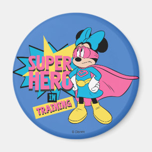 Minnie Mouse   Super Hero in Training Magnet