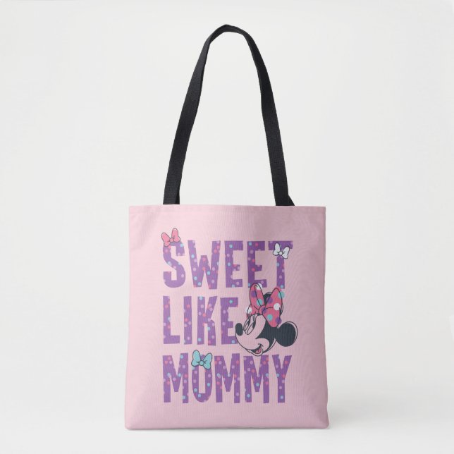 Minnie Mouse | Sweet Like Mommy Tote Bag (Front)