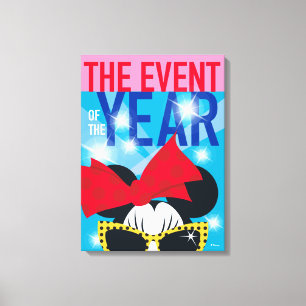Minnie Mouse The Event of the Year Canvas Print
