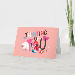 Minnie Mouse   Thinking of You Card
