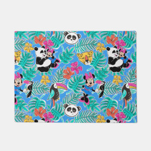 Minnie Mouse   Tropical Summer Pattern Doormat