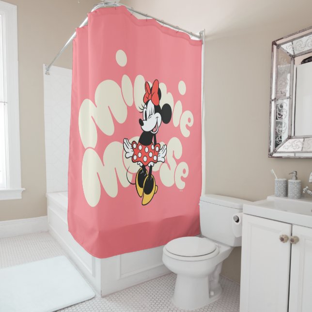 Minnie Mouse Twirl in Polka Dot Style (In Situ)