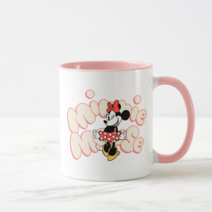 Minnie Mouse Twirl in Polka Dot Style Mug