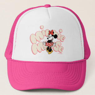 Minnie Mouse Twirl in Polka Dot Style Trucker Hat