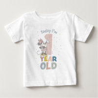 Minnie Mouse Watercolor 1st Birthday