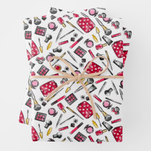 Minnie Mouse   #what'sinmypurse Pattern Wrapping Paper Sheet