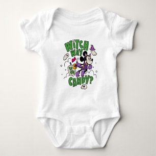 Minnie Mouse - Witch Way to the Candy Baby Bodysuit