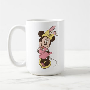 Minnie Mouse with Easter Bunny Ears Coffee Mug
