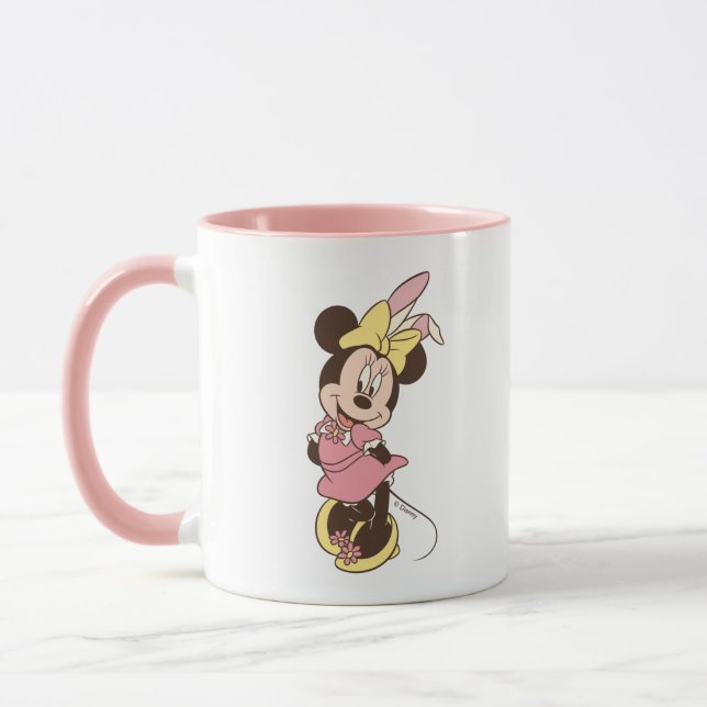 Minnie Mouse with Easter Bunny Ears Mug (Left)