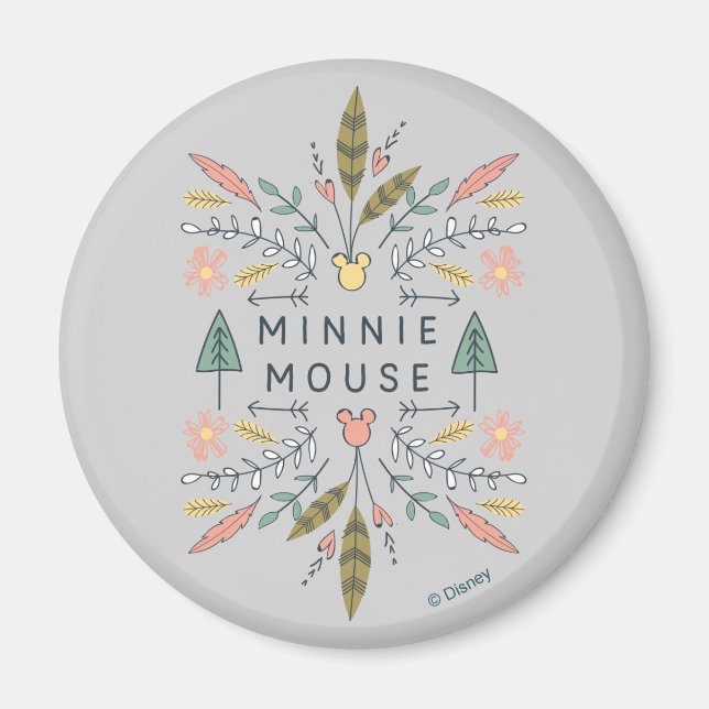 Minnie Mouse | Young Wanderers Club Magnet (Front)