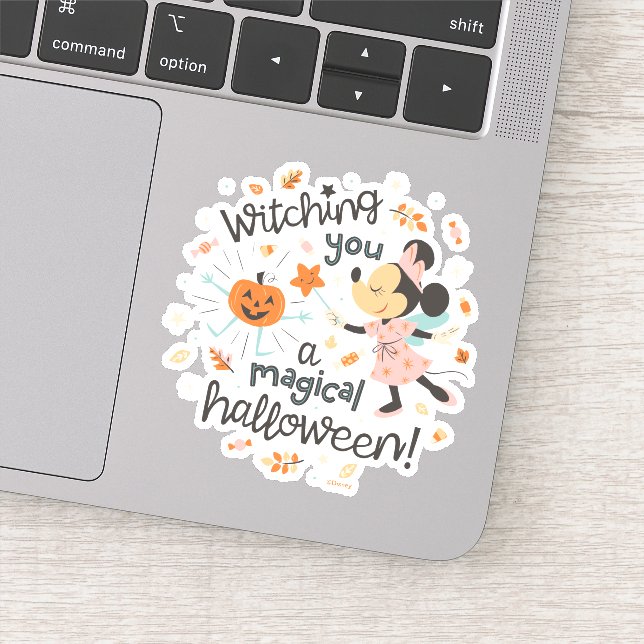 Minnie Mouse's Magical Halloween Greeting (Detail)