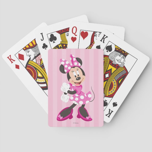 Minnie | No Stopping this Girl Playing Cards (Back)
