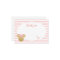 Minnie | Pink Striped Gold Glitter Thank You