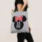 Minnie Polka Dot Head Silhouette | Monogram