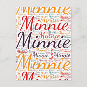 Minnie Postcard