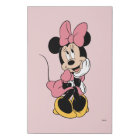 Minnie | Poster en rose