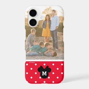 Minnie Red Polka Dot Custom Photo & Monogram
