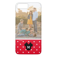 Minnie Red Polka Dot | Custom Photo & Monogram