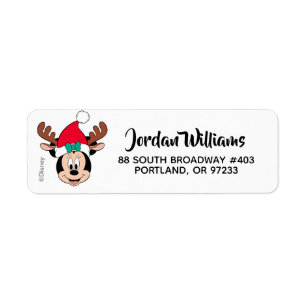 Minnie   Reindeer Ears & Santa Hat