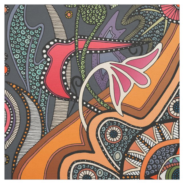 MINNIE soot Fabric (Swatch)