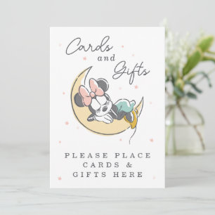 Minnie Souris au-dessus de la lune   Cartes et cad