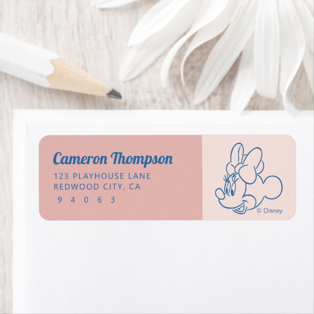 Minnie Souris rose | Filles Anniversaire (En situation)