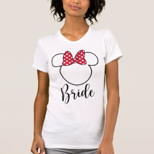 Minnie T-shirt Script de mariée