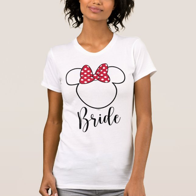 Minnie | T-shirt Script de mariée (Devant)
