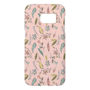 Minnie   Wildflower Pattern Samsung Galaxy S7 Case