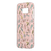 Minnie | Wildflower Pattern Case-Mate Samsung Galaxy Case (Back Left)